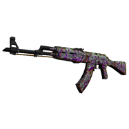 AK-47 | Head Shot (Well-Worn)
