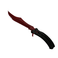 ★ Butterfly Knife | Crimson Web (Field-Tested)
