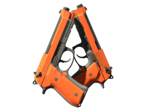 Dual Berettas | Demolition (Well-Worn)