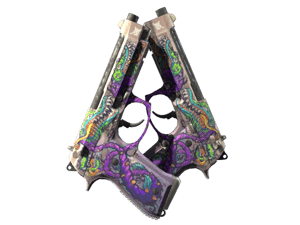 Dual Berettas | Flora Carnivora (Well-Worn)
