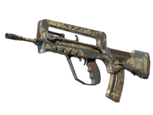 FAMAS | CaliCamo (Battle-Scarred)