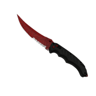 ★ Flip Knife | Crimson Web (Field-Tested)