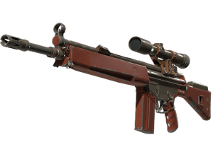 G3SG1 | Red Jasper (Field-Tested)