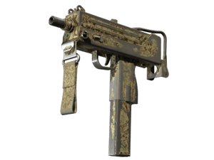 MAC-10 | Sienna Damask (Battle-Scarred)