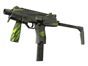 MP9 | Deadly Poison (Well-Worn)