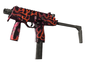 MP9 | Ruby Poison Dart (Minimal Wear)