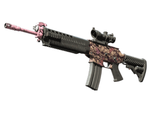SG 553 | Desert Blossom (Field-Tested)