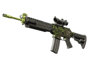 SG 553 | Lush Ruins (Field-Tested)
