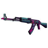 StatTrak™ AK-47 | Neon Rider (Minimal Wear)