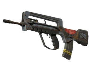StatTrak™ FAMAS | Decommissioned (Well-Worn)