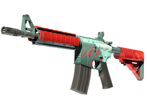 StatTrak™ M4A4 | Bullet Rain (Minimal Wear)