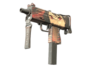 StatTrak™ MAC-10 | Sakkaku (Battle-Scarred)