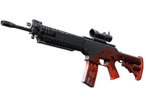 StatTrak™ SG 553 | Darkwing (Field-Tested)