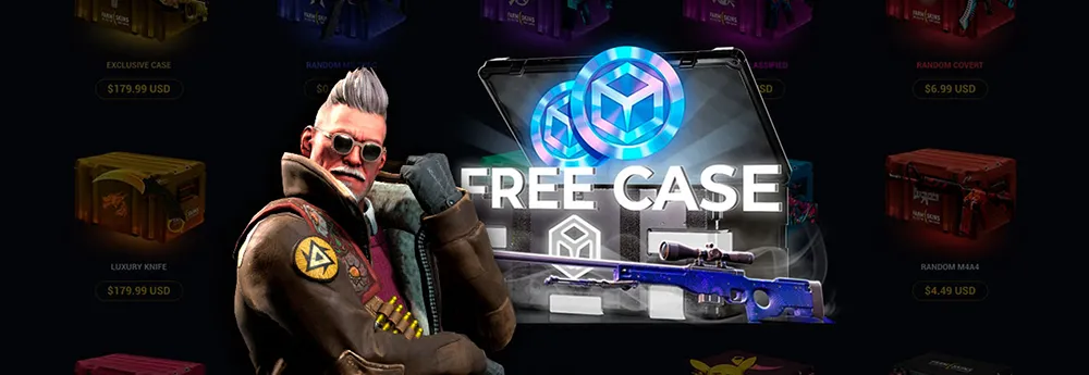 Free cases in CS2: How to get skins without topping up your balance?