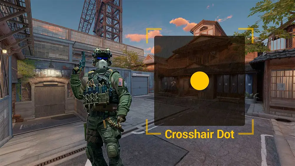 CS2'de nokta nişangah: Headshotlar için ideal Dot nasıl ayarlanır