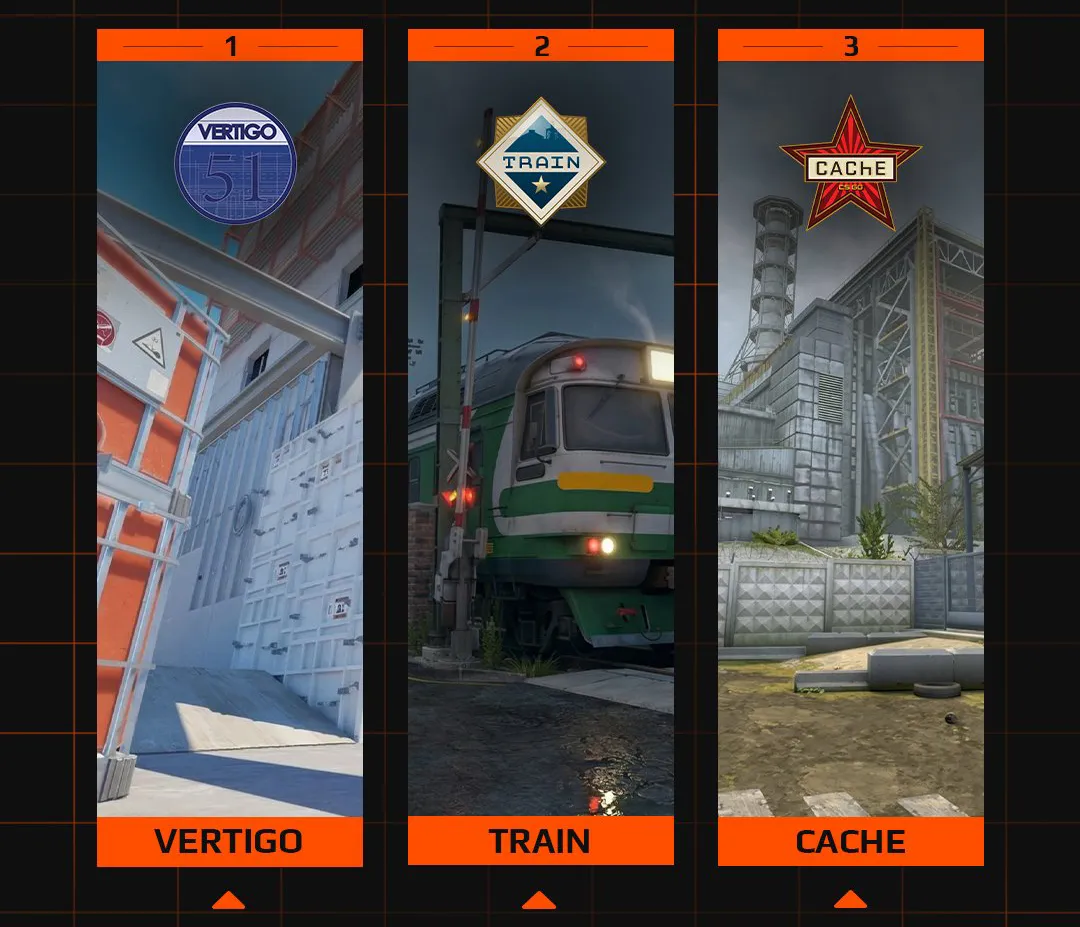 FACEIT Revolution: Players to Choose the 8th Map for Season 8 – Cache, Train, or Vertigo?