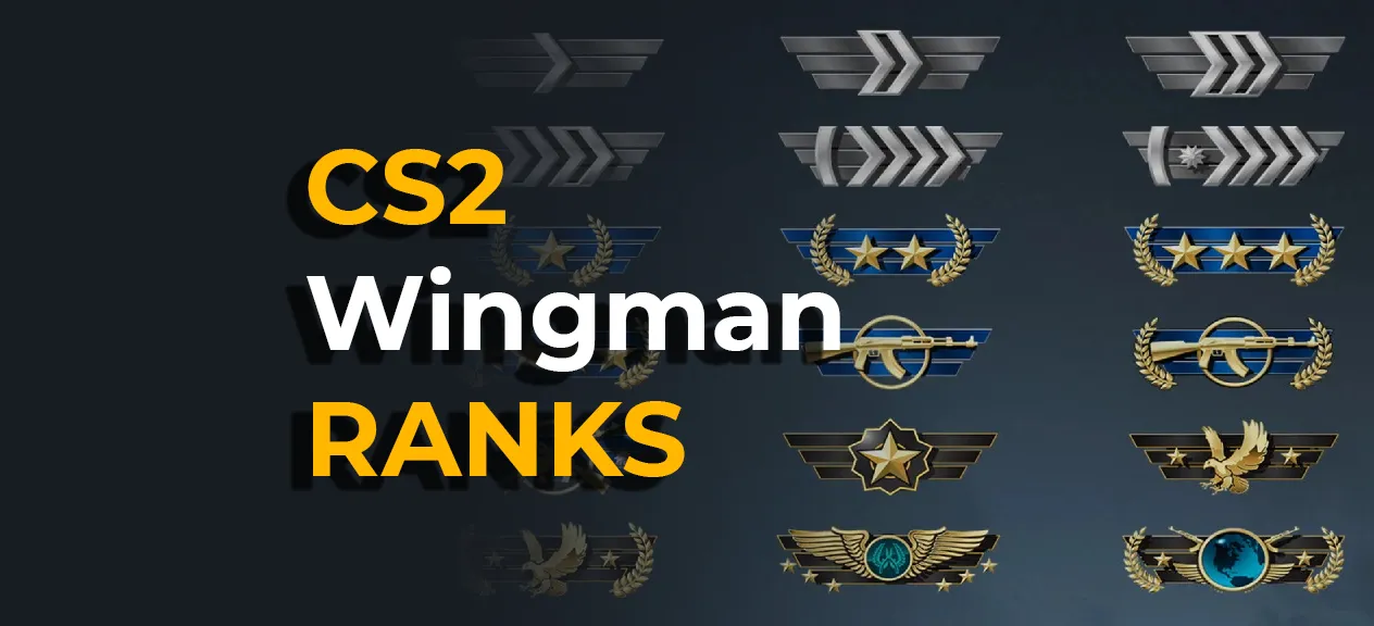 CS2 Wingman Ranks: Explaining the Skill Group System