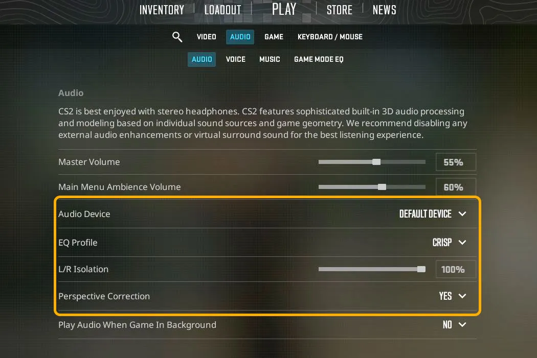 CS2 audio setup: Hearing footsteps before seeing the enemy - Фото 1